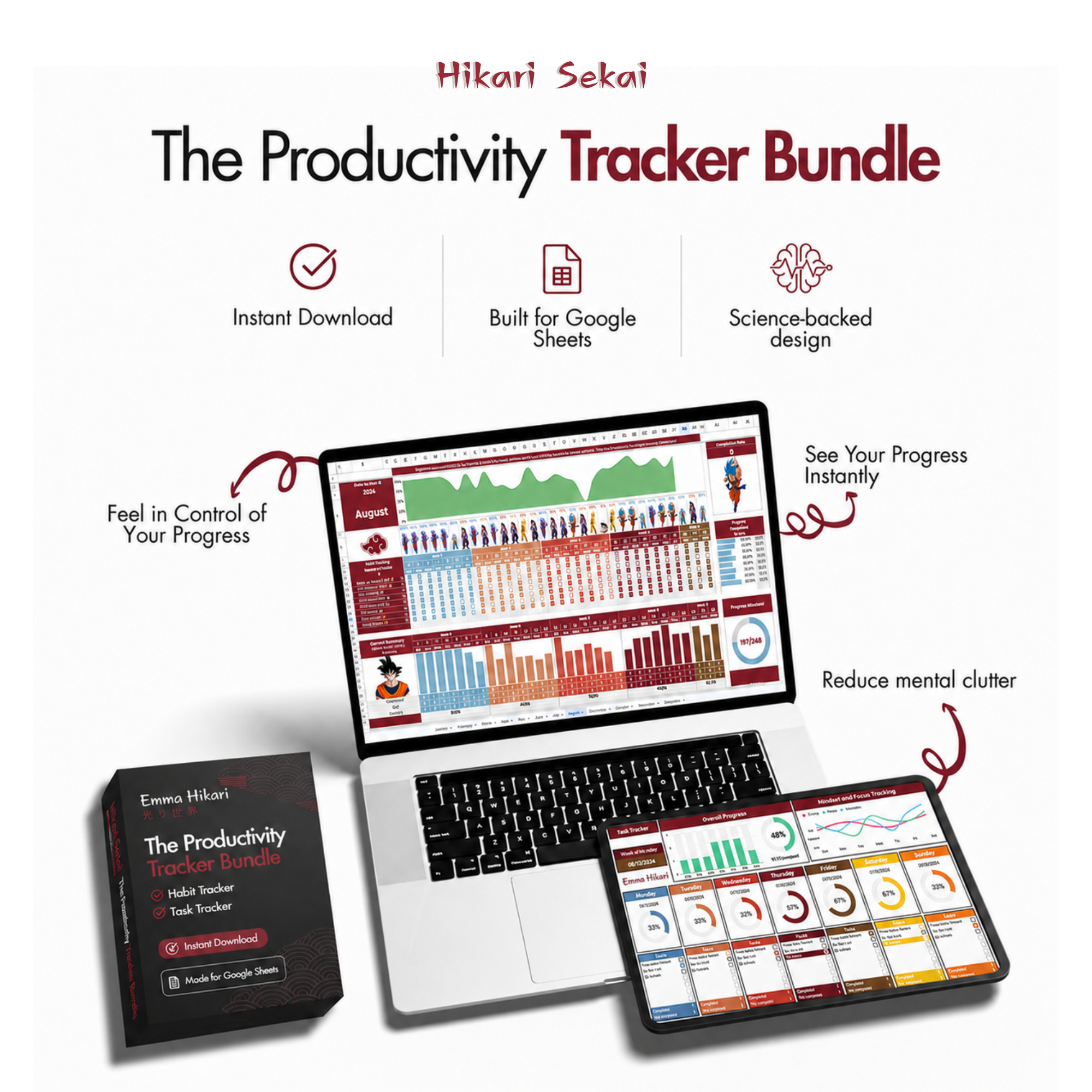 Productivity System for Google Sheets
